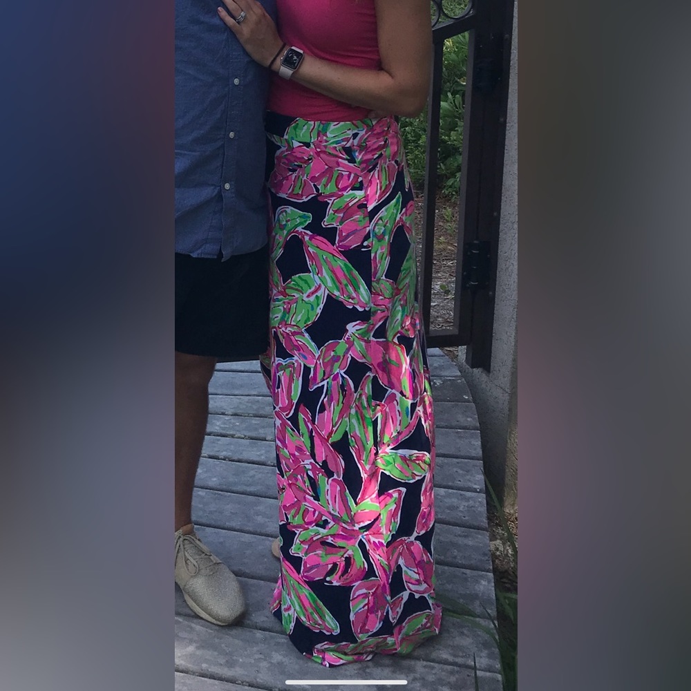 Lilly Pulitzer maxi skirt